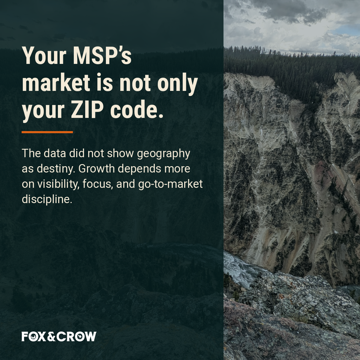 Stat: MSP crossing rate 31-36% in every US region with consistent visibility gap