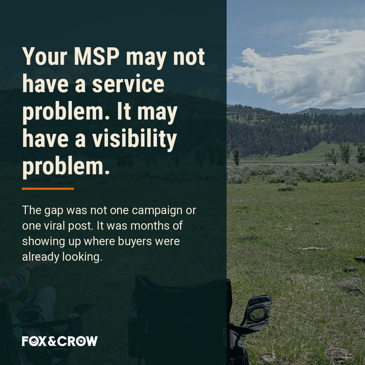 Quote: Ian Richardson on MSP visibility and revenue